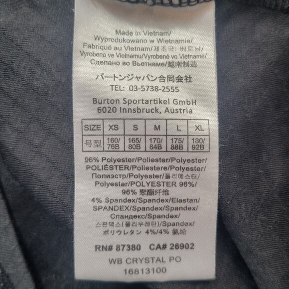 Burton Women's DryRide Hoodie Pullover Black Size Small - Picture 8 of 10